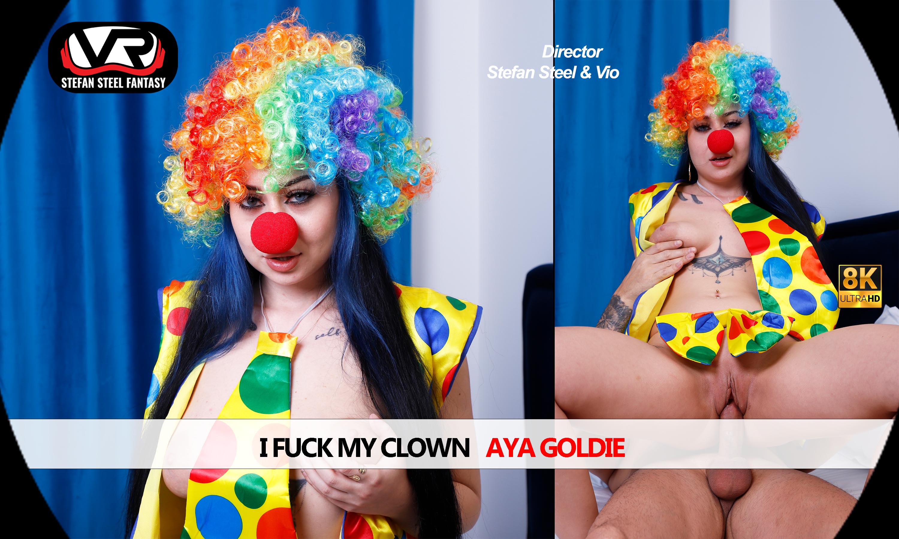 Clown Aya Goldie Fucked Hard in Wild Circus Fantasy