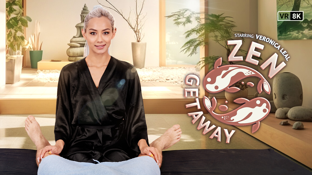 Zen Getaway: Veronica Leal's Sensual VR Fuck Retreat