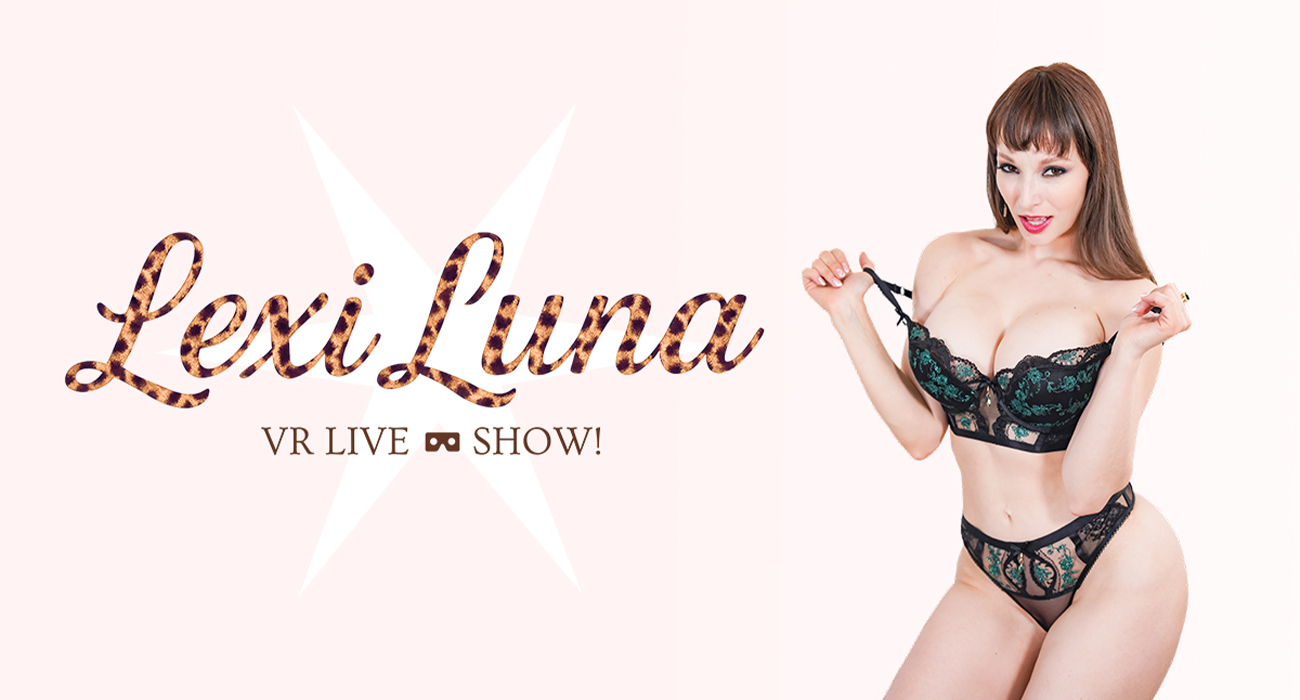 Lexi Luna's Wild VR Debut: MILF Solo Cam Show in 8K