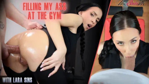 Lara Sins: Intense Anal Workout at the Gym in VR