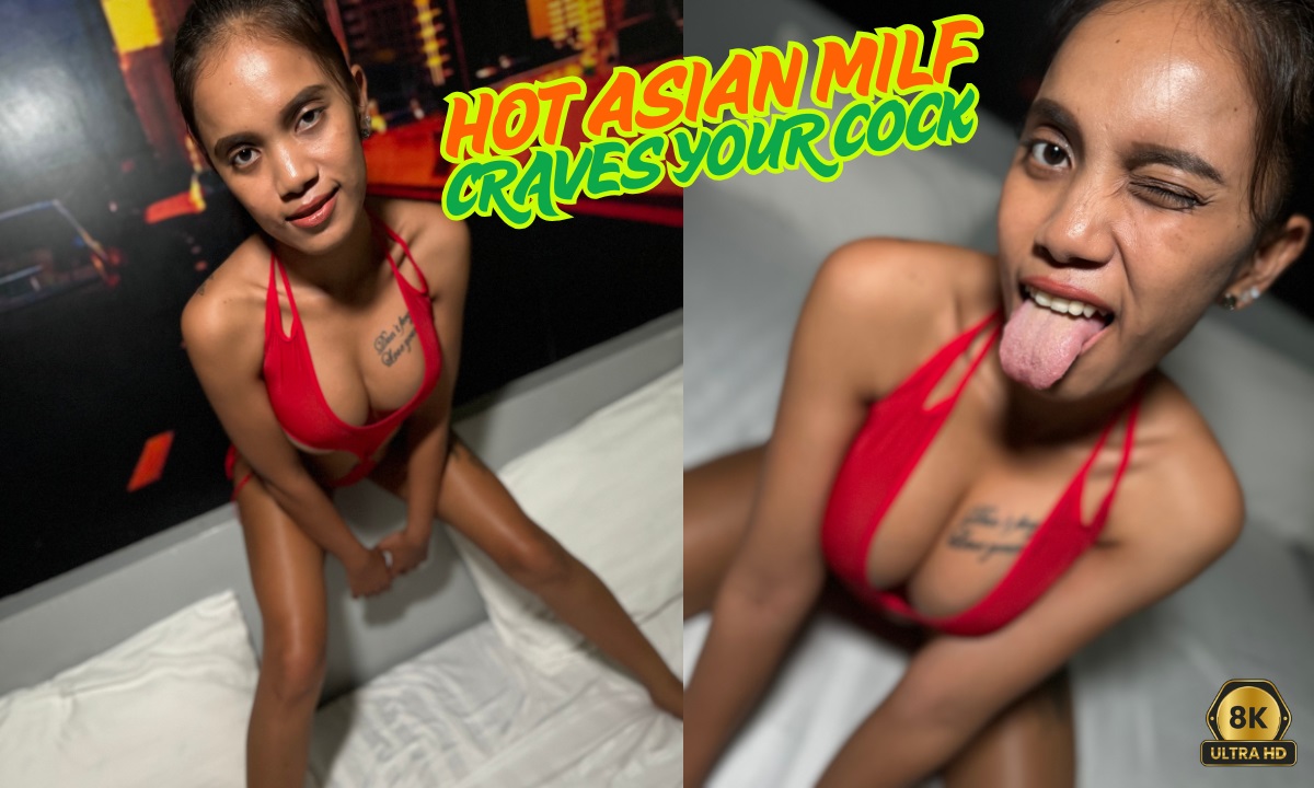 Hot Asian MILF Cherry Lee Craves Your Cock in 8K VR