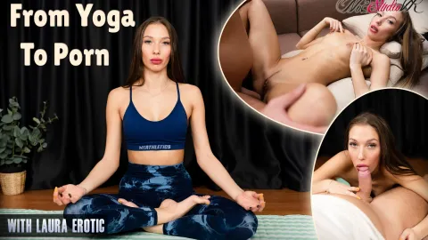 Laura Erotic: Yoga Stunner's Hardcore Porn Transition