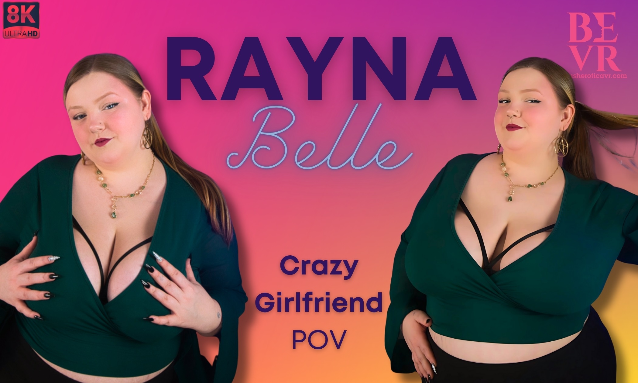 Crazy Girlfriend Rayna Belle Seduces in Wild VR Solo