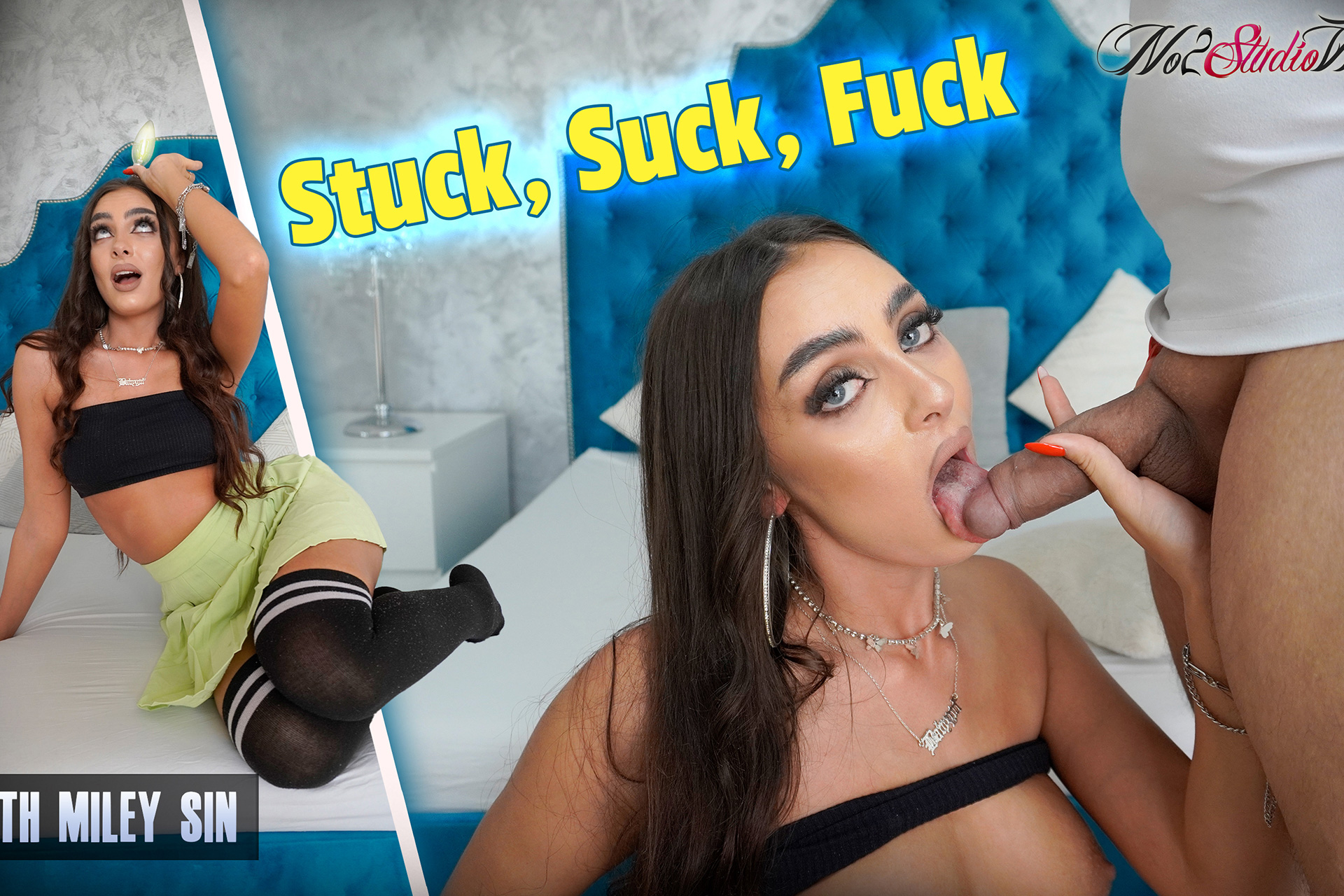 Miley Sin Stuck in Hot Suck and Fuck VR Frenzy