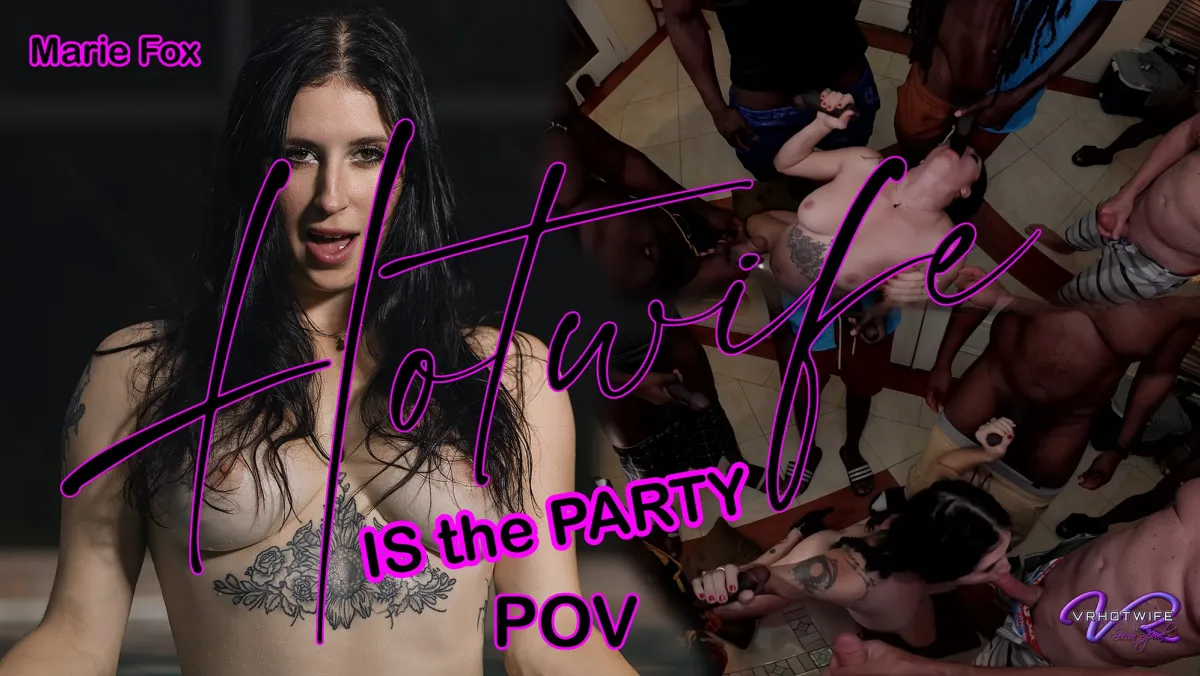 Marie Fox's Wild Blowjob Party with Multiple Cumshots in VR