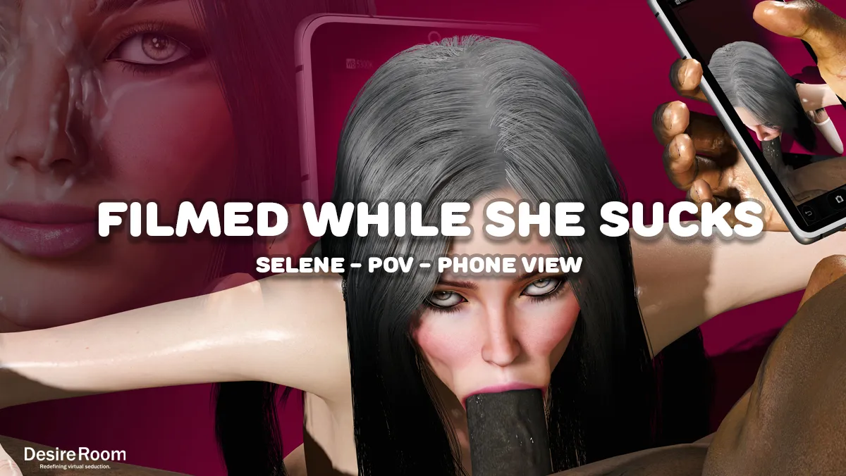 Selene Sucks You Deep in Raw POV VR – Filmed on Phone