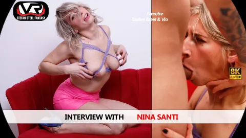 Nina Santi's Steamy VR Interview Turns Hardcore Fuck Fest