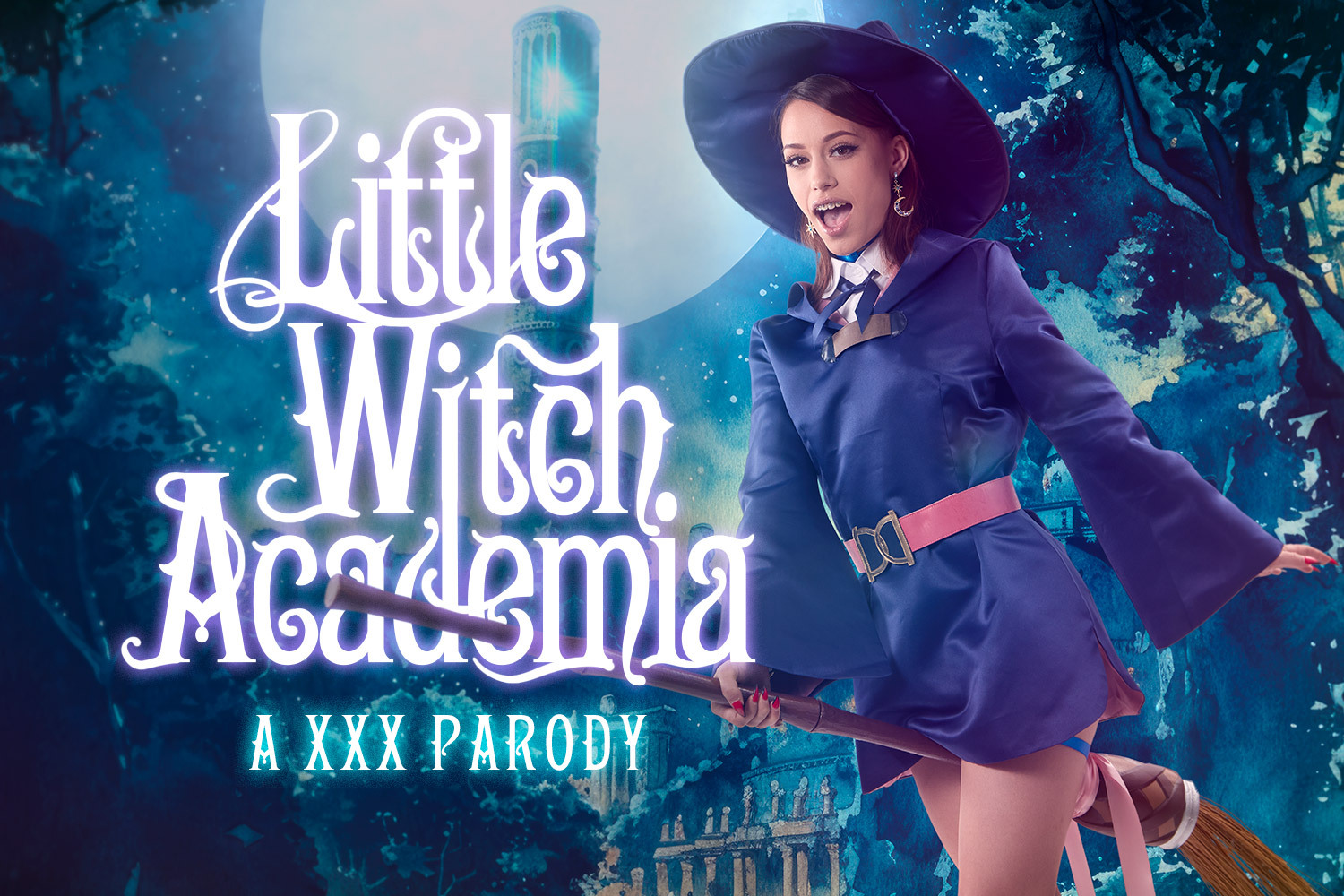 Little Witch Academia XXX Parody: Laya Rae's Magic Creampie