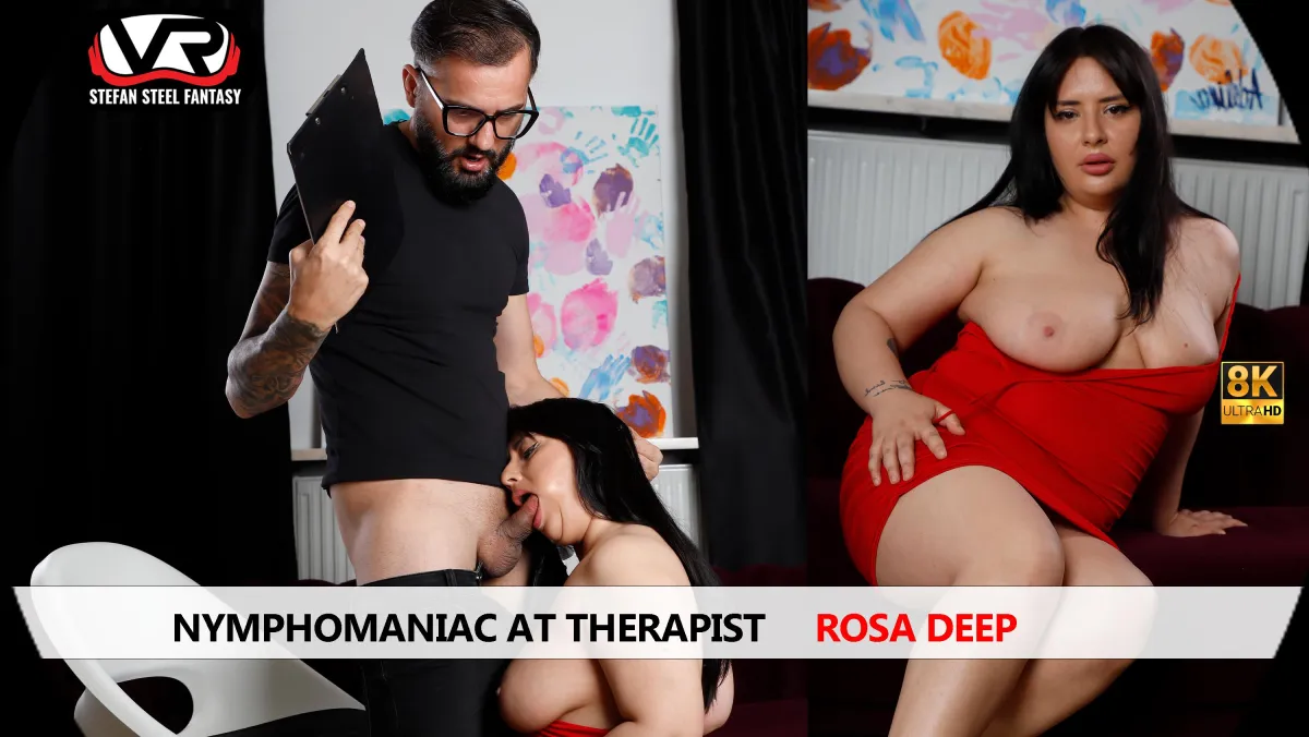 Nympho Rosa Deep Craves Cock at Therapist's Office