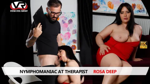 Nympho Rosa Deep Craves Cock at Therapist's Office