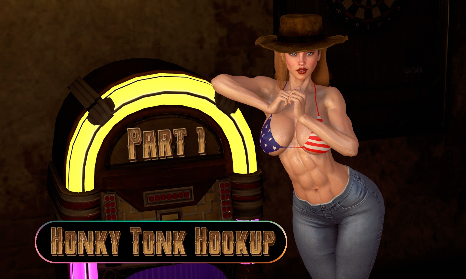 Wild Honky Tonk Hookup: Sexy Southern Blonde Rides Hard