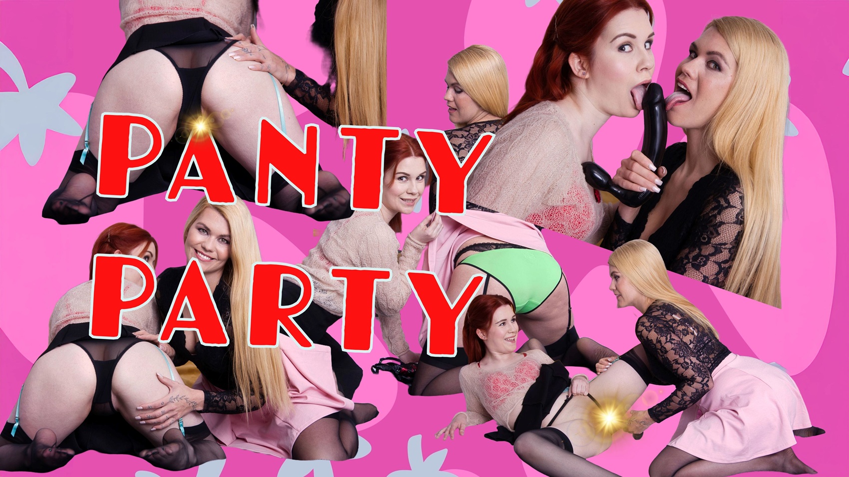 Panty Party Upskirt Tease with Izzy & Kaira in VR