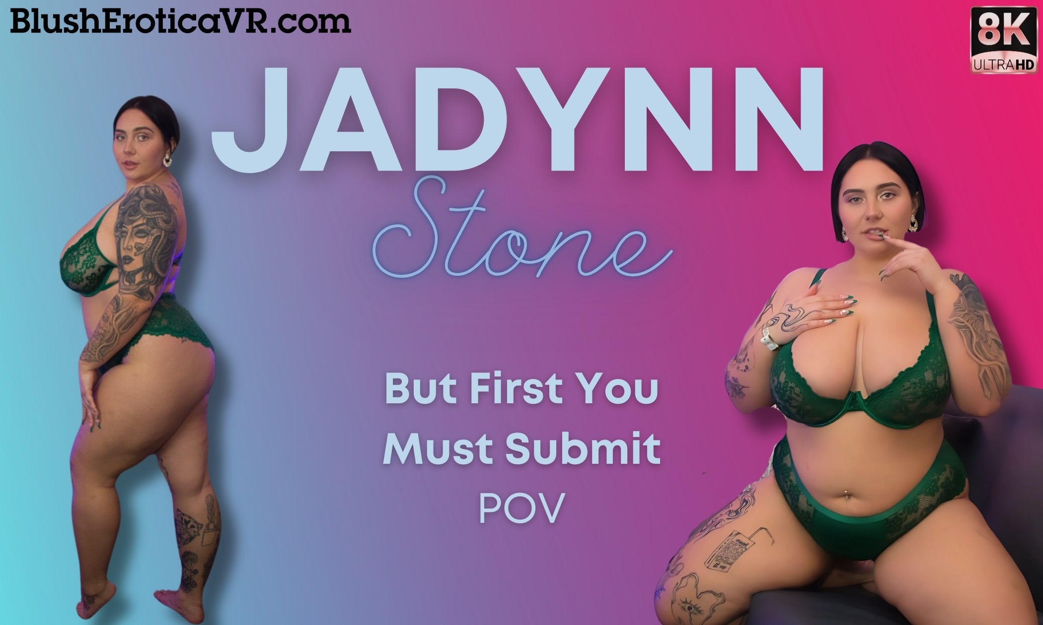 Jadynn Stone Submits to Raw Desire in VR BBW Fantasy
