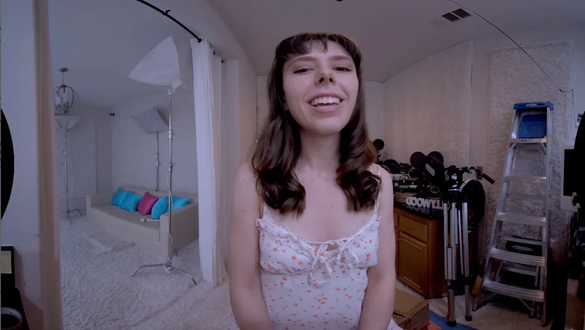 Krystal Palmer's Raw Porn Star Casting in 6K VR Bliss