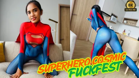 Asian MILF Superhero Cherry Lee in Cosmic VR Fuckfest