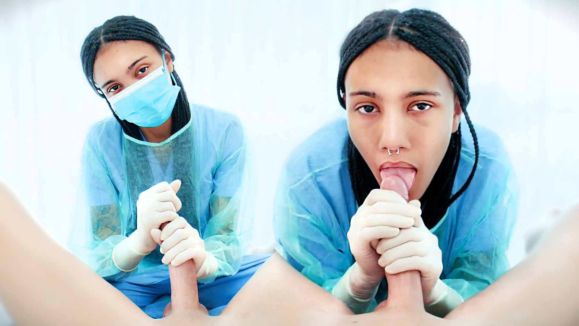 Surgeon Lisa Cruz Eats Patient's Cum in Kinky Post-Op Exam