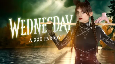 Wednesday Addams XXX Parody: Goth Angel Windell Fucks Hard