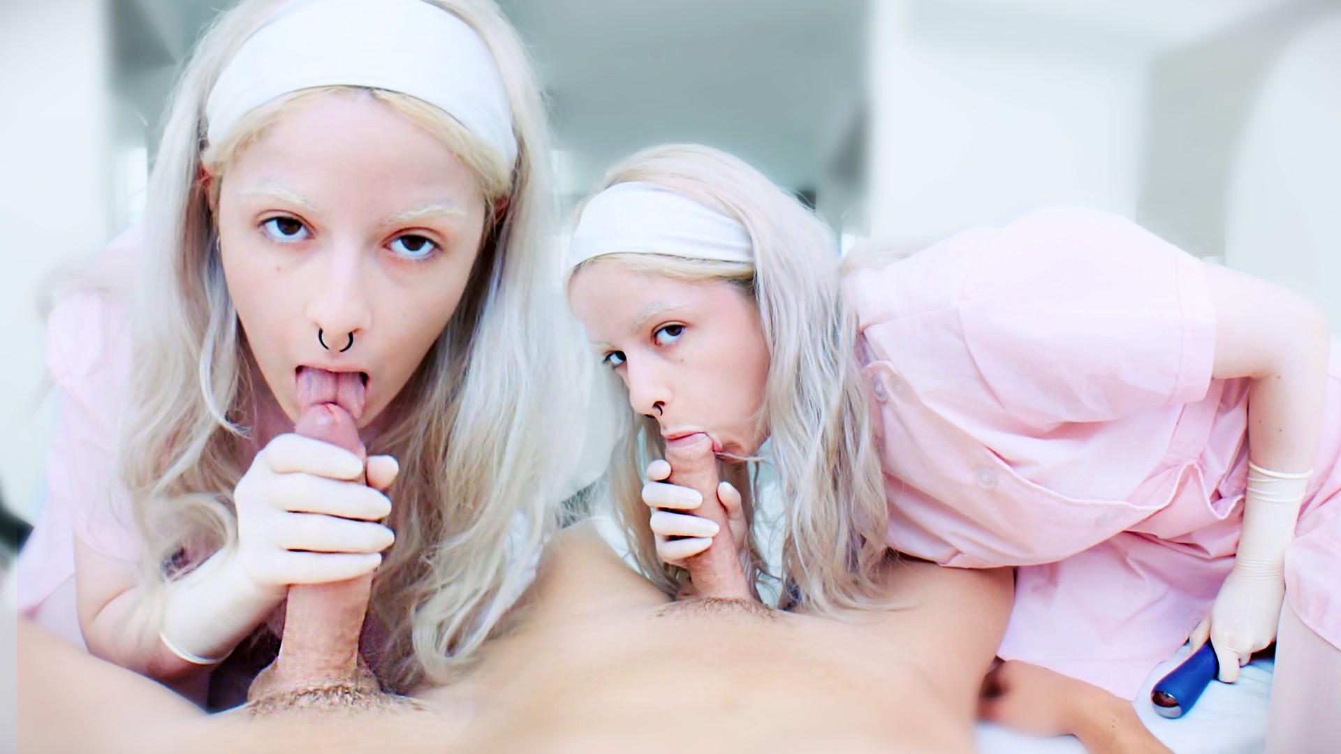 Medically Milked by Nurse Maya Lopez into Her Hot Mouth
