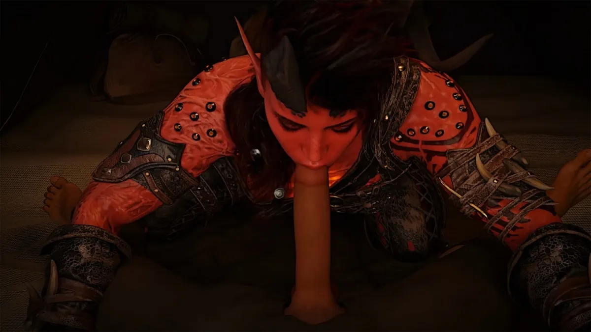 Baldur's Gate 3: Karlach's Wild Barbarian Fuck Fest (XXX Parody)