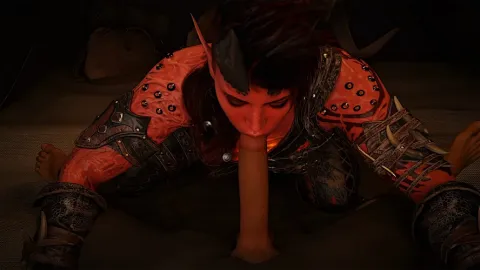 Baldur's Gate 3: Karlach's Wild Barbarian Fuck Fest (XXX Parody)