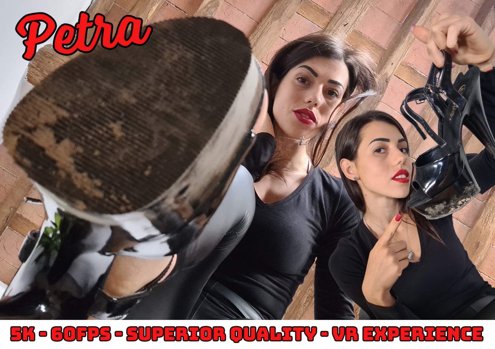 Petra's Dirty Stiletto Domination: Lick My Soles, Slave!
