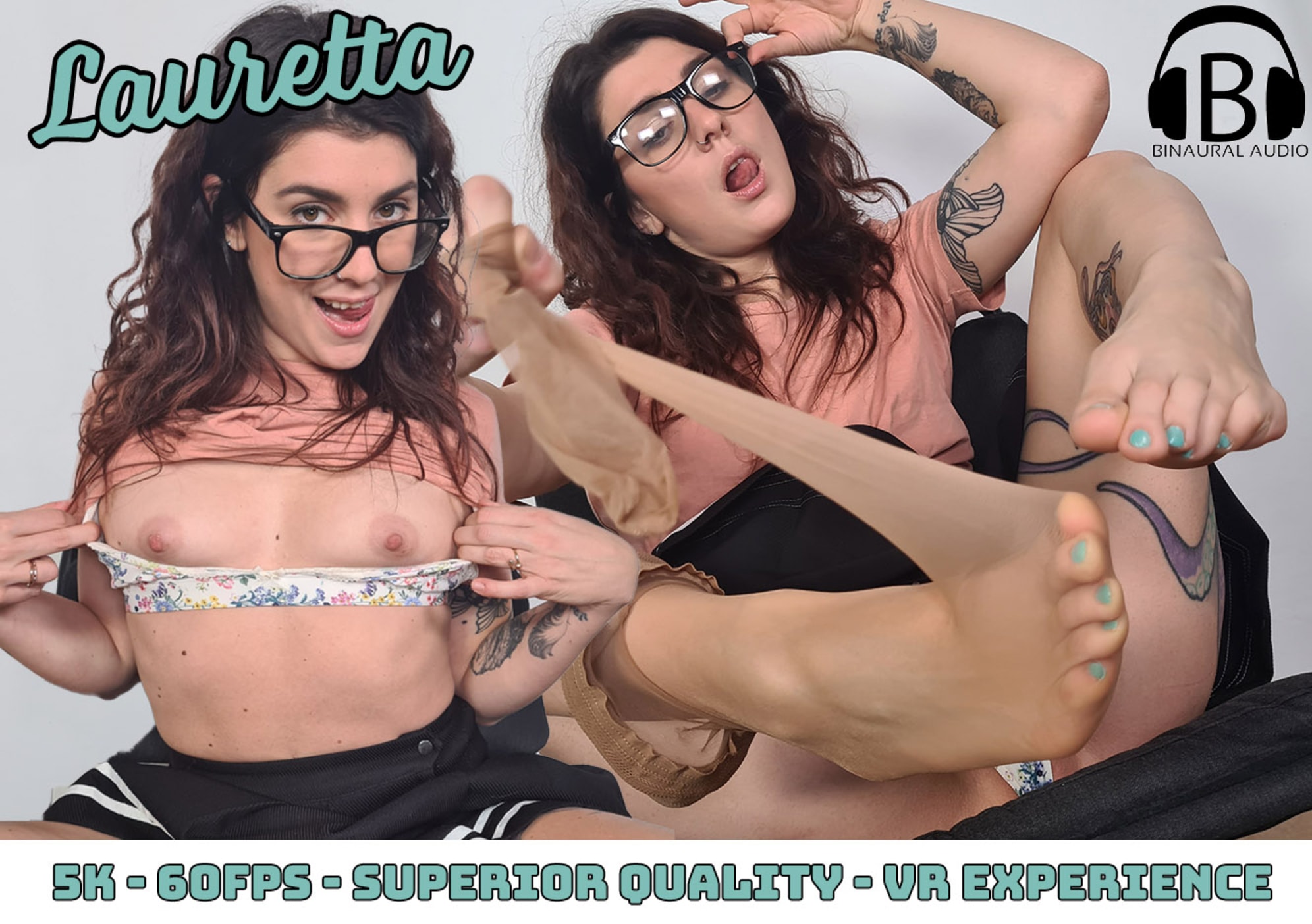 Sexy Schoolgirl Lauretta Teases with Drool-Worthy Curves in VR