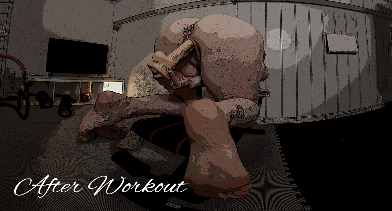 Sabdeluxe Post-Workout Solo: Sweaty Masturbation in 8K VR