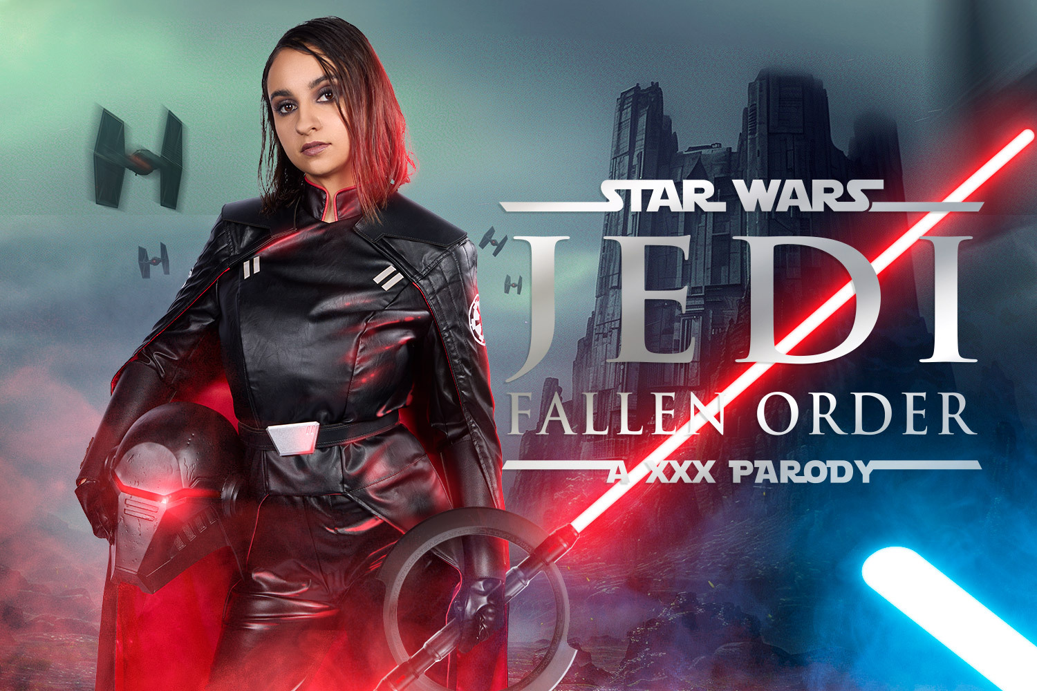 Jedi Fallen Order XXX Parody: Hailey Rose as Second Sister Fucks Hard