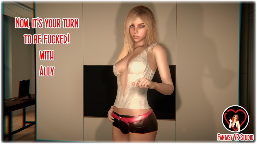 Trans VR Fantasy: Ally Fucks You Hard in Hotel Room!
