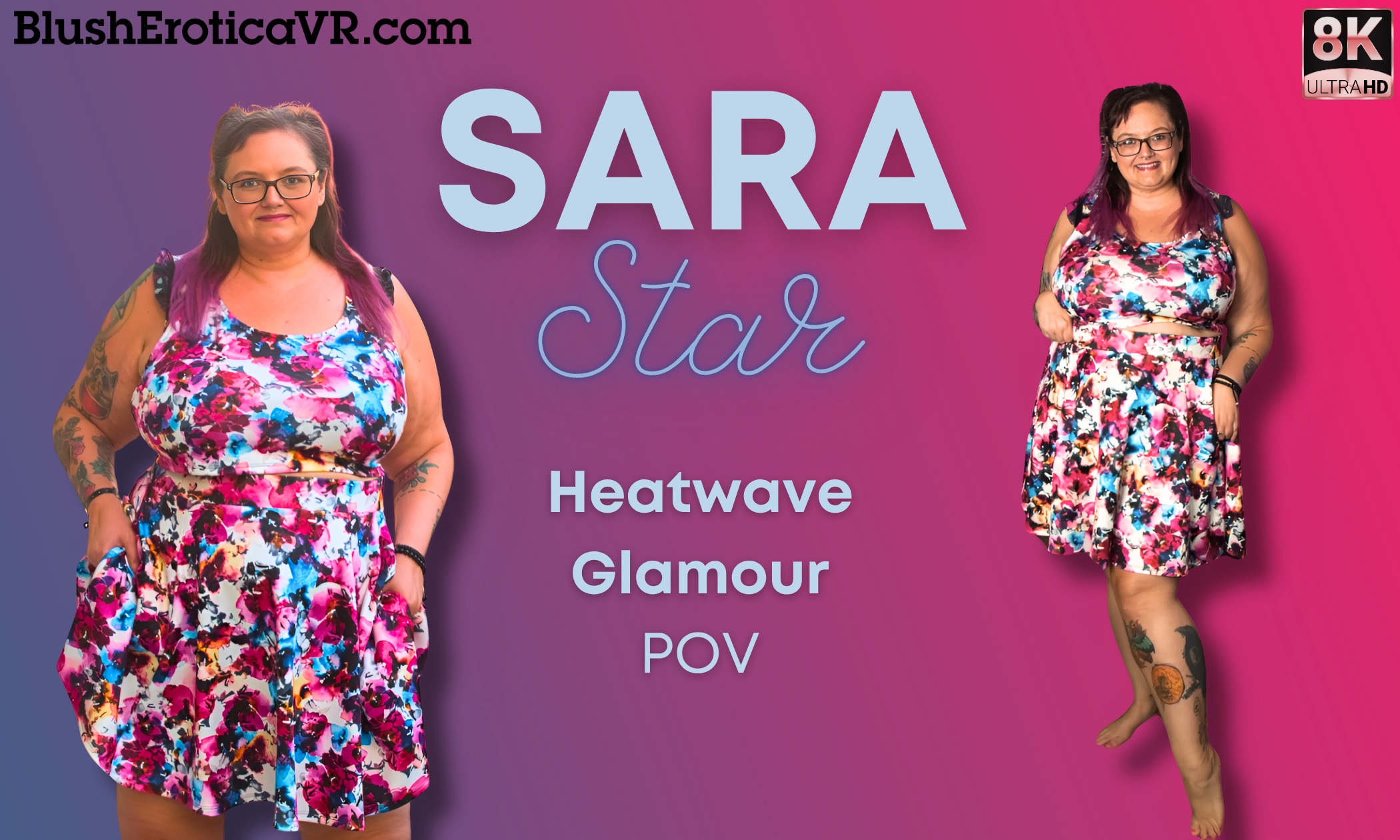 Heatwave Glamour: Sara Star’s BBW Curves in 8K VR Bliss