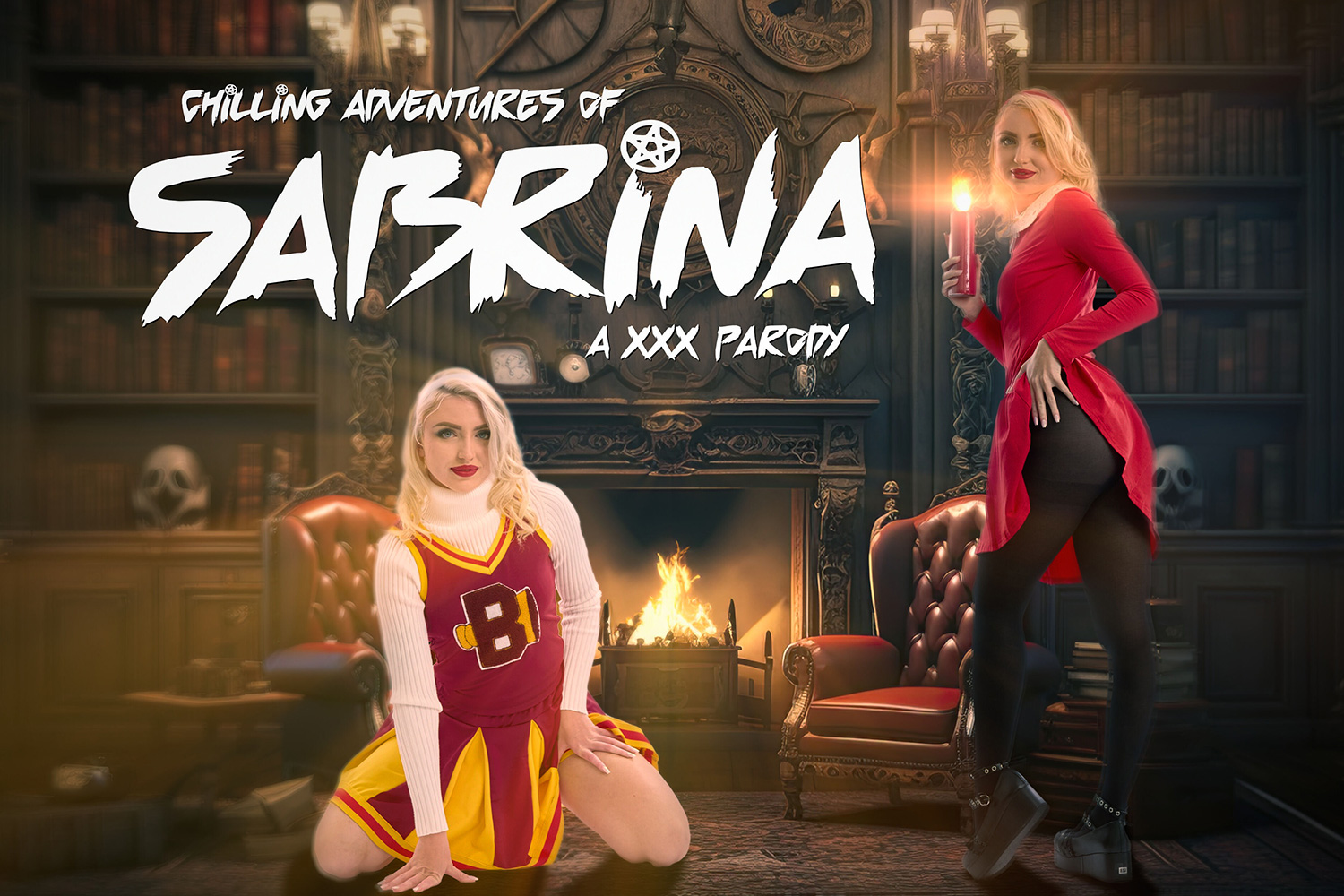Sabrina XXX Parody: Britt Blair’s Dark Magic Double Fuck