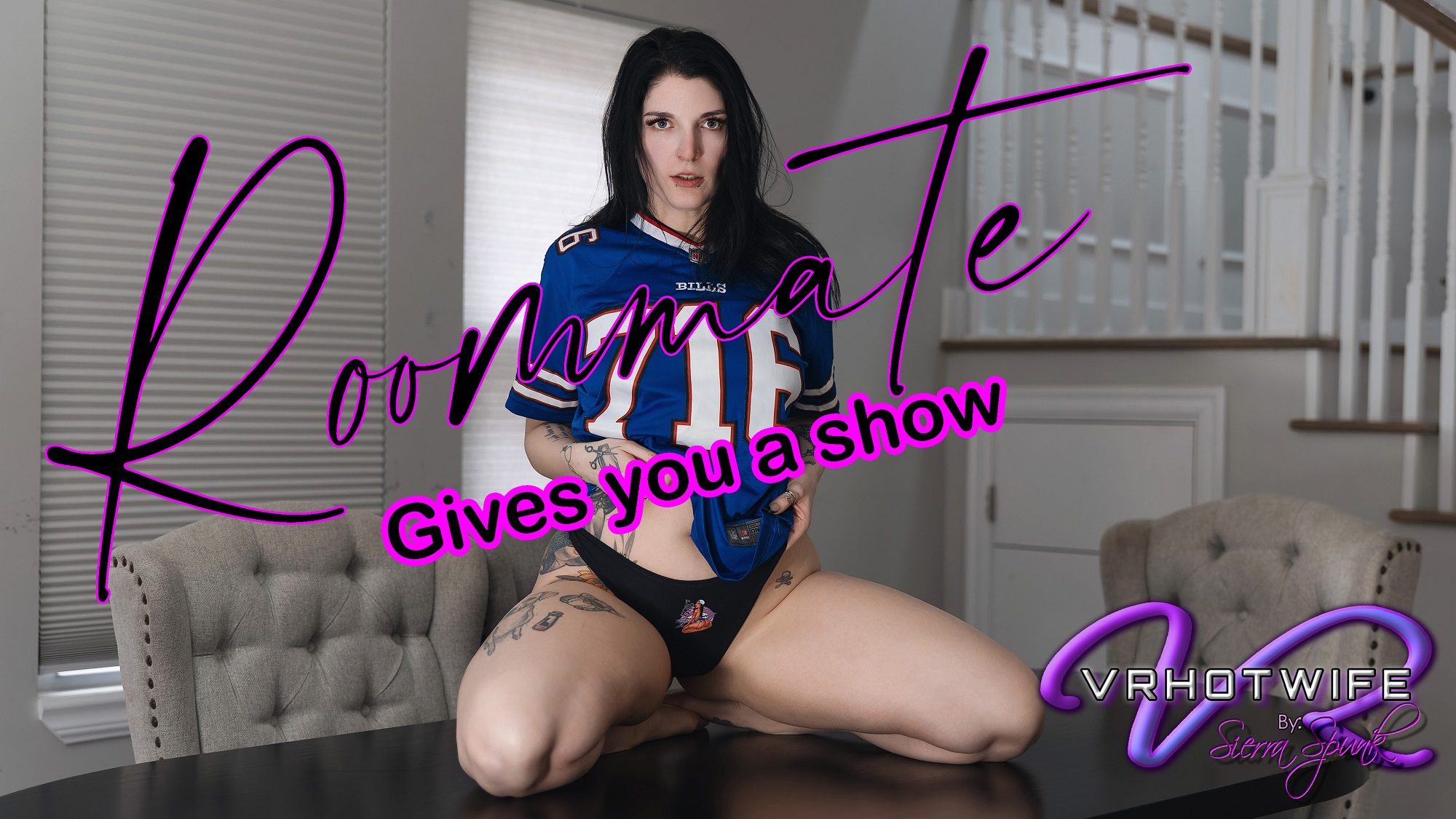 Roommate Jess Seduces with Big Tits in VR Tease