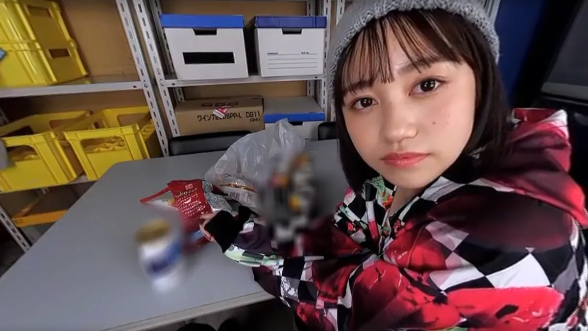 All-Night Fuck with Busty F-Cup Co-Worker Sora Nakagawa P1