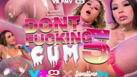 Don't Fucking Cum 5: VR PMV Compilation of Hot Sluts