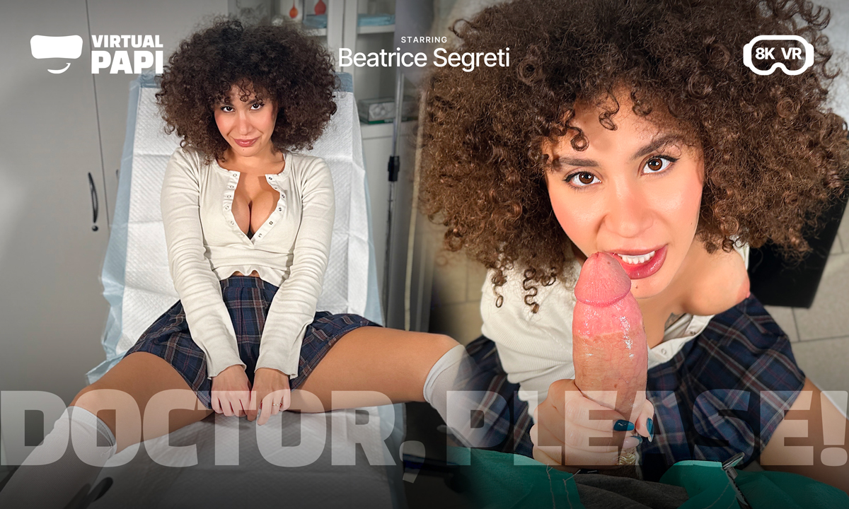 Doctor, Please! Beatrice Segreti's Naughty Check-Up in 8K VR