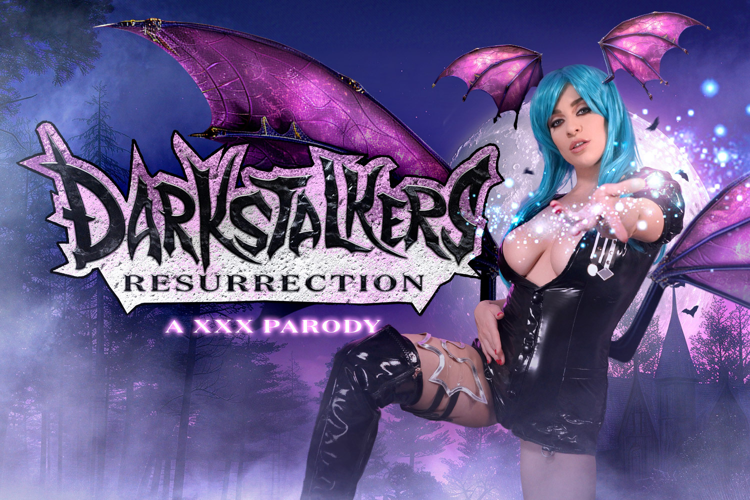 Darkstalkers Resurrection XXX Parody: Josephine Jackson Seduces in VR