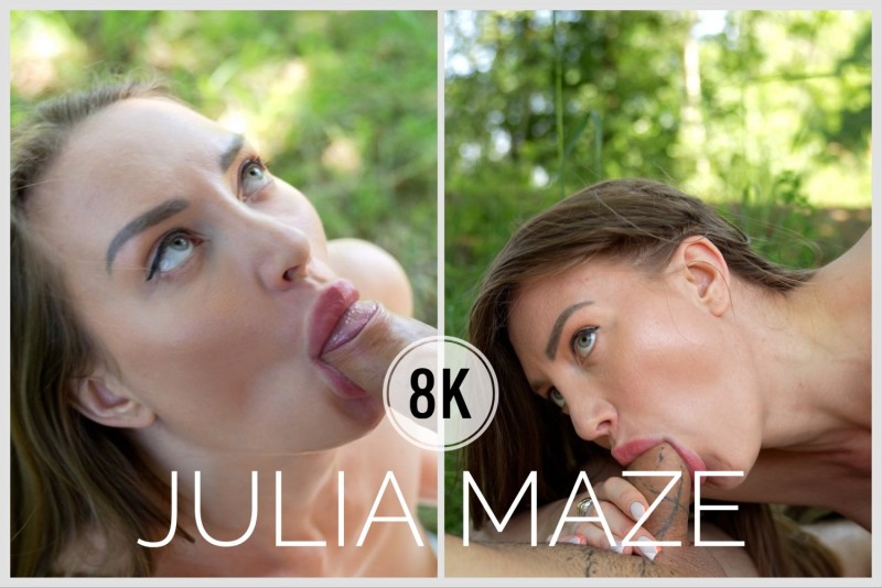 Julia Maze Seduces in Wild Outdoor VR Fuck in Nature