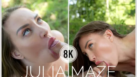 Julia Maze Seduces in Wild Outdoor VR Fuck in Nature