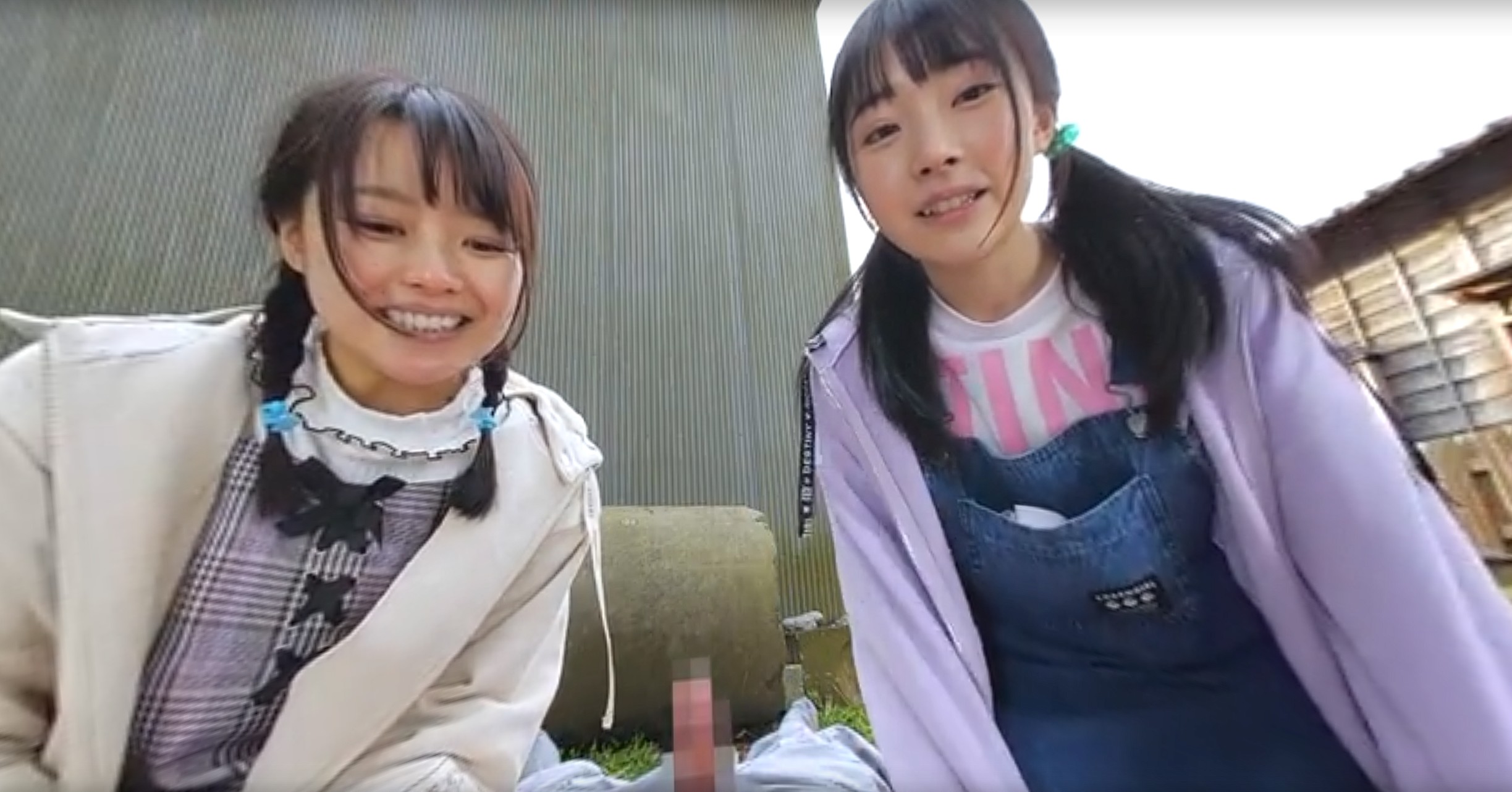 Outdoor Pranks on Country Girl by Town President P3 - JAV VR