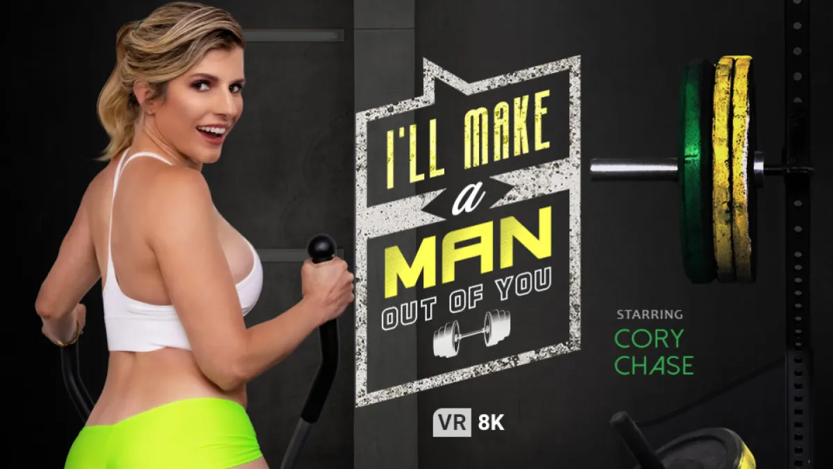 Cory Chase MILF Gym Fuck: I'll Make a Man Out of You in VR