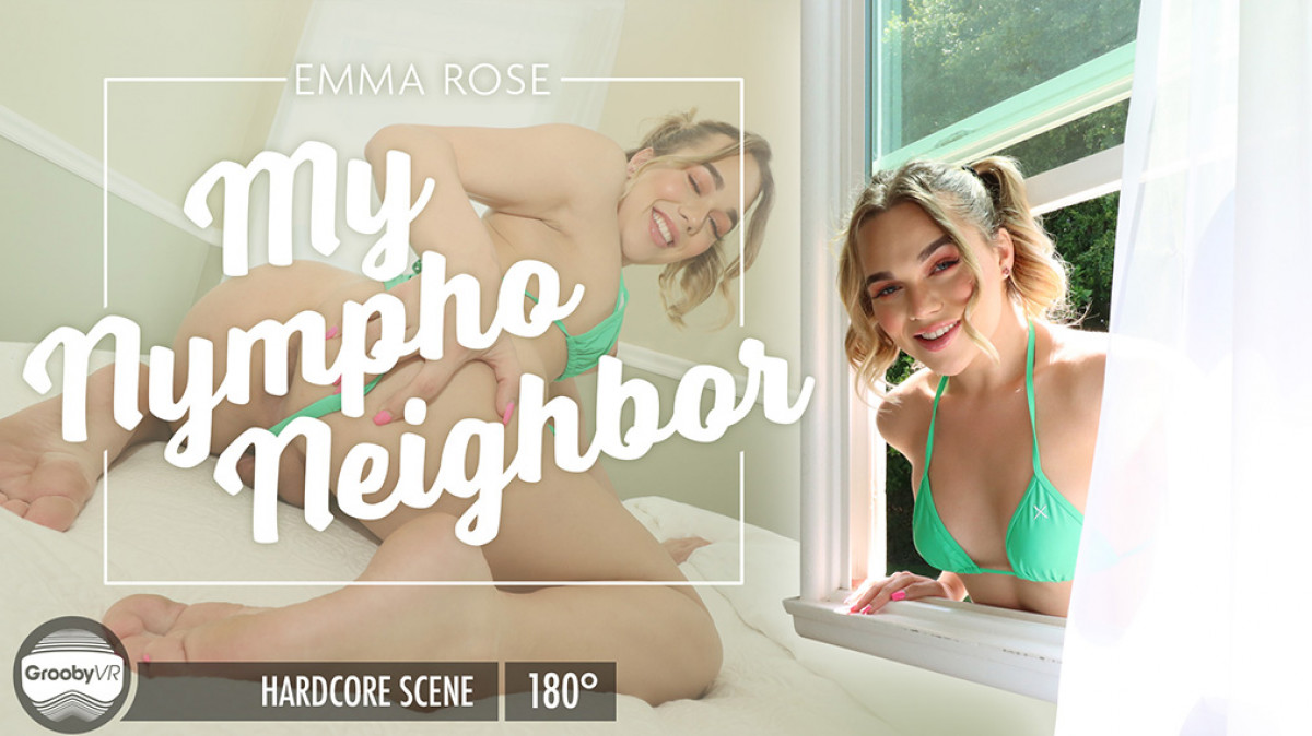 VR Trans: Nympho Neighbor Emma Rose Sucks and Rides Your Cock