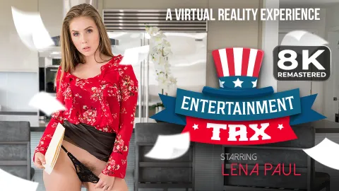 Lena Paul Busty Tax Inspector Fucks in 8K VR Porn