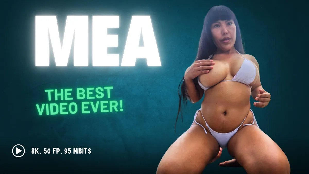 MEA's 8K VR Tease: Can You Hold Back from Her Big Assets?
