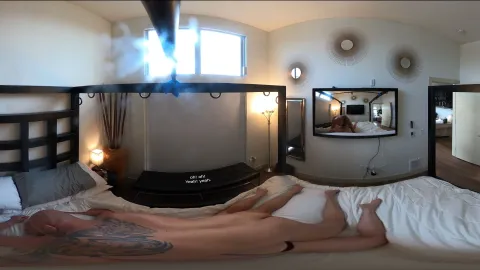 180° Overhead: HungArabDad Breeds HappyFrosh with Raw Felching