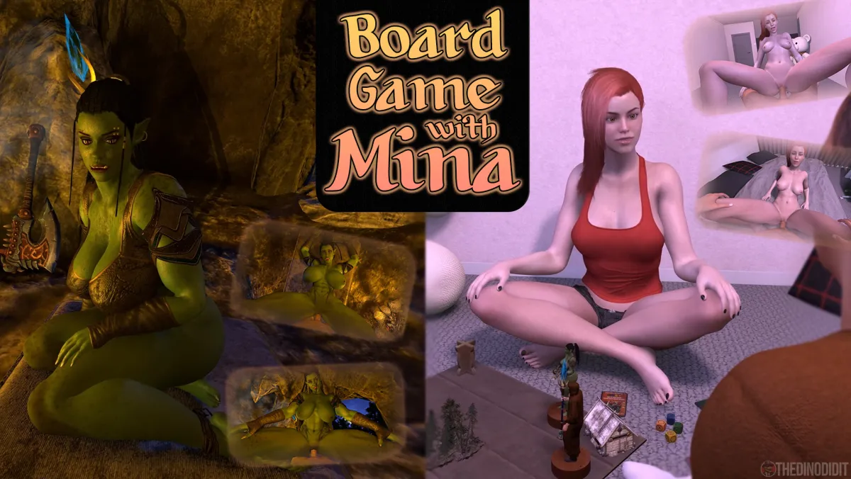 Fantasy VR Porn: Mina the Orc in Wild Cave Sex Adventure