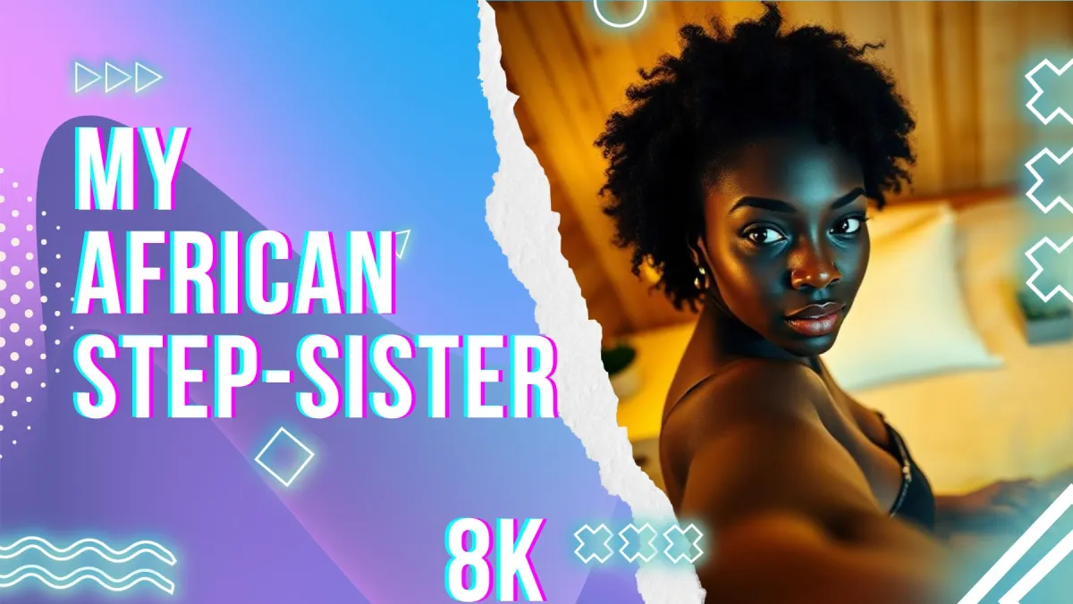 My African Stepsister's Forbidden Fuck in 8K VR