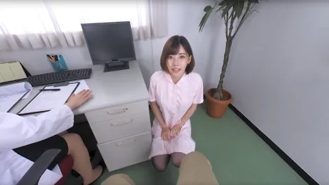 Naughty Nurse Eimi Fukada's Semen Testing Technique in VR