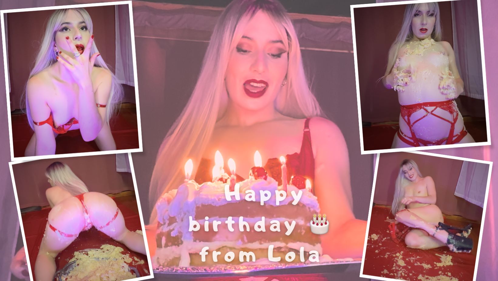 Blonde Ms Riots' Naughty Birthday Cake Seduction in VR