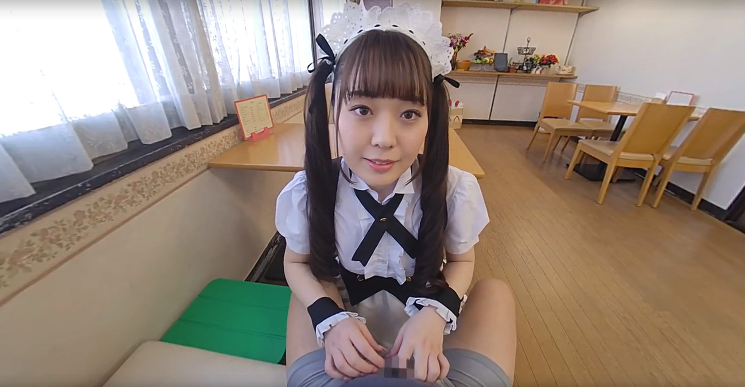 3D VR Japanese Restaurant Fantasy with Rina Takase - Raw Passion P1
