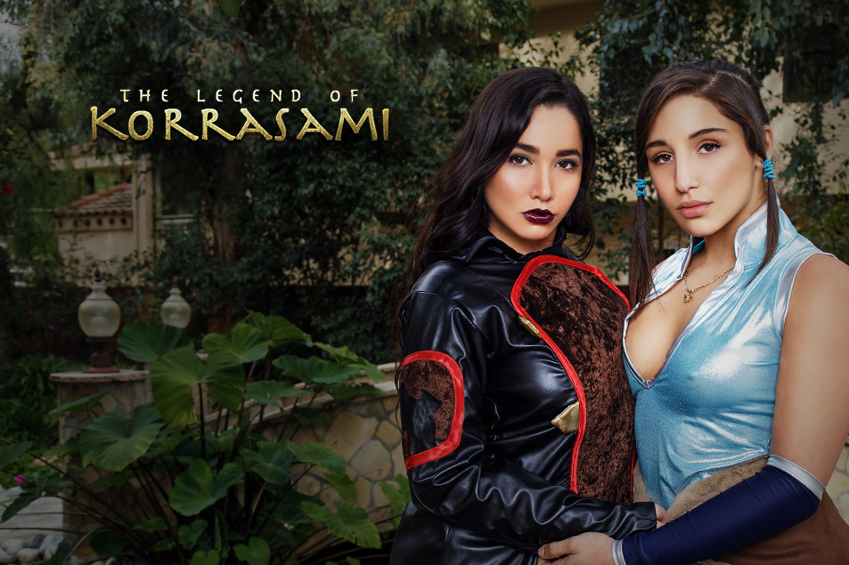 Korrasami XXX Parody: Lesbian VR Hardcore with Strap-Ons